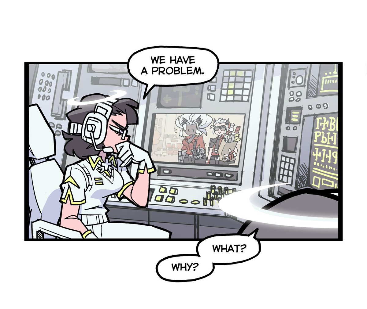 just a short comic about angels 