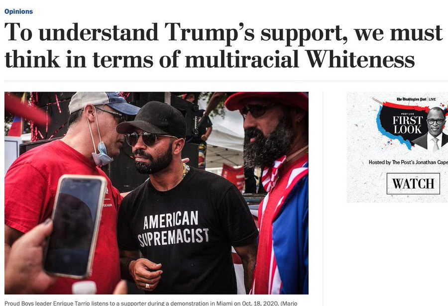 benshapiro's tweet image. To understand Trump's support, we must think in terms of hot coldness