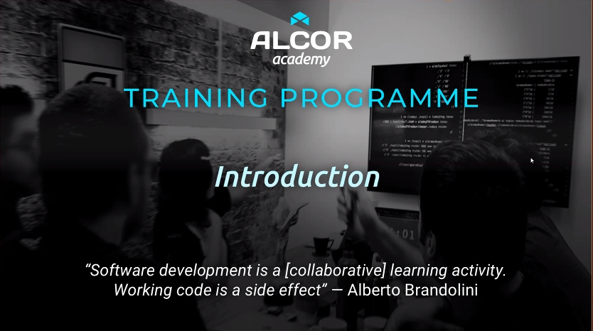 avanscoperta's tweet image. «Software Development is a [collaborative] learning activity. Working code is a side effect.» @AlcorAcademy quoting @ziobrando during our Crossover Learning Paths for Vodafone Italia
#ProcessModelling #TDD #ProductVision #wearelearners