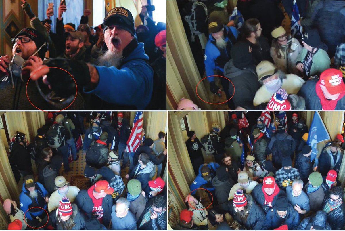 Jon Ryan Schaffer was among the rioters who used bear spray on Capitol Police, the FBI says, highlighting the canister in court papers.
He wore a blue hooded sweatshirt under a tactical vest and a baseball cap that reads “Oath Keepers Lifetime Member.” https://t.co/2r0ZlH7yY9 https://t.co/F1rtQq9Ntv