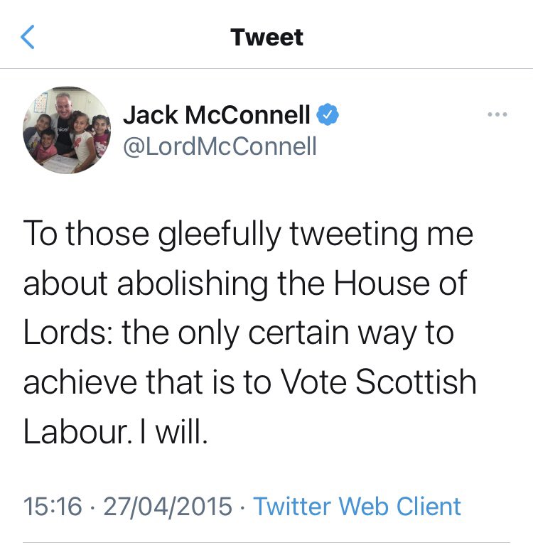 saltire_3's tweet image. Lord Jack Mconnell would hate you to RT this