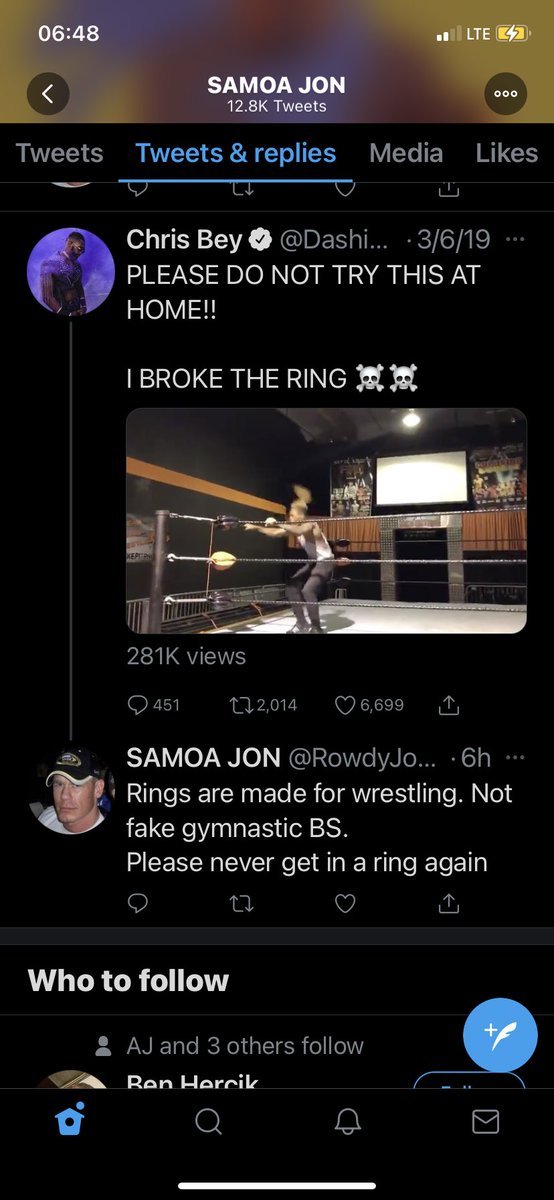 InterviewPrince's tweet photo. Imagine being so mad about a mask post that you comment on it and then go find another tweet by that person just to be rude for no reason. 

Couldn’t be me. 

#MonBEY #Impact #ChrisBey #ImpactWrestling #UltimateFinesser https://t.co/rwyDH5aO0E