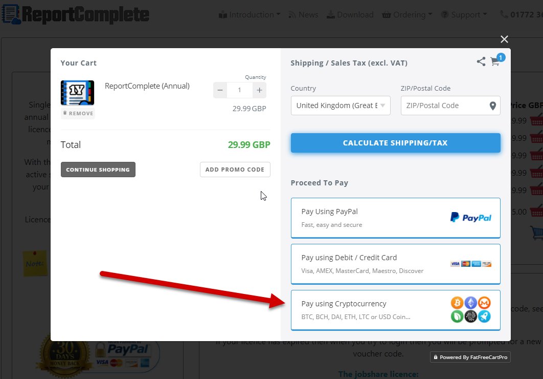 ReportComplete's tweet image. You can now purchase a single user ReportComplete licence using Crypto...

We use @coinbase via @ejunkie :)

coinbase.com/join/ball_6ef