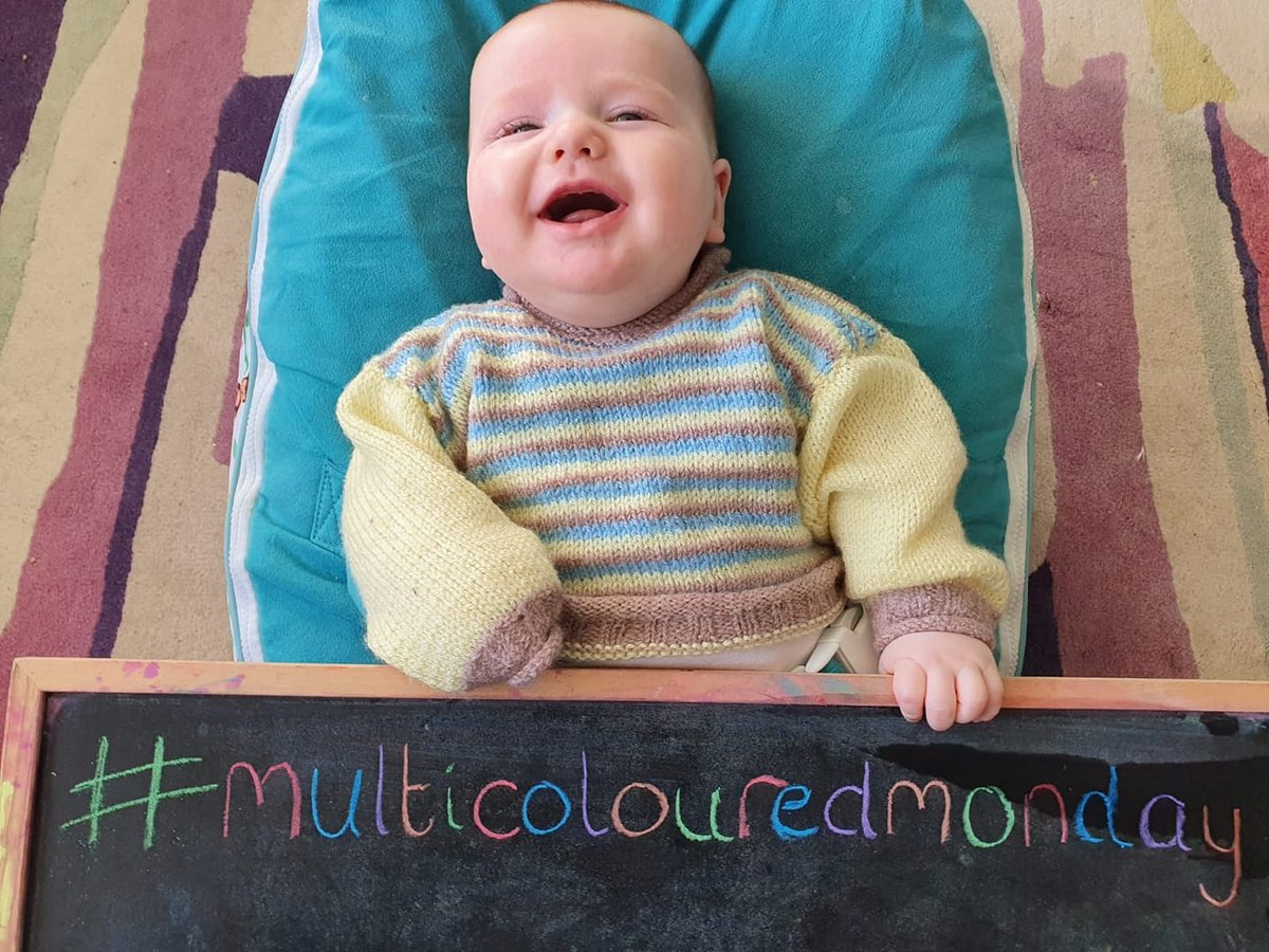 This happy little chap is 3 month old Alistair who is helping us to turn #BlueMonday #Multicoloured, which I'm sure you'll agree he's doing a pretty good job of!! ❤️

#MulticolouredMonday #Thankyou #charity #support #MentalHealthLeeds #LeedsMIndTogether