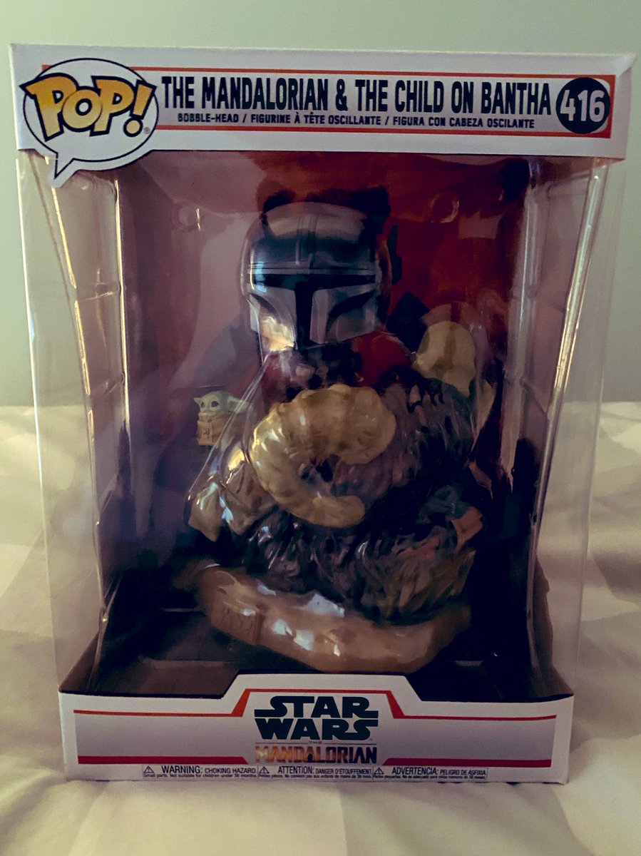 ATGcast's tweet photo. This is a nice one. Heavy! And the details are really cool. Maybe the cutest #bantha ever.
@funko #starwars #starwarspops #themandalorian #grogu #babyyoda #bantha https://t.co/pMSwLnXrkw
