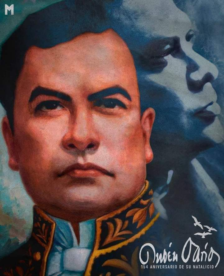 🔴⚫#DarioCantamosVidaYEsperanza

"No dejes apagar el entusiasmo, virtud tan valiosa como necesaria; trabaja, aspira, tiende siempre hacia la altura"
 “Príncipe de las letras castellanas” Rubén Darío

Hoy conmemoramos el 154 aniversario de su natalicio.