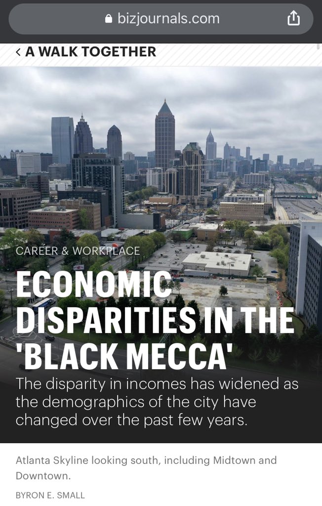 byst's tweet photo. @CityofAtlanta “God never intended for one group of people to live in superfluous inordinate wealth, while others live in abject deadening poverty.”

-Dr. King (1963)
#MLK https://t.co/uyqEeDJRwU