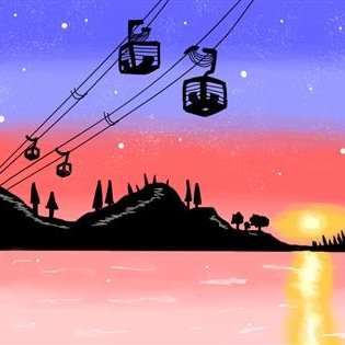 drawizegame's tweet photo. We got some amazing views from yesterday's Daily challenge ❤️ Do you remember your favorite cable car ride? https://t.co/xDZgL5Pwoa
