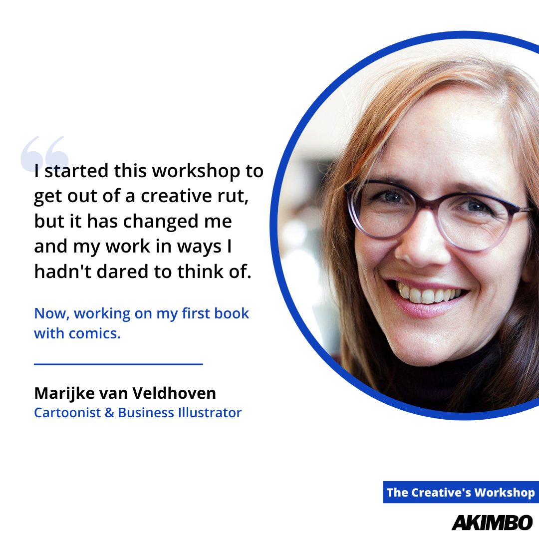 If you're stuck and looking for a way forward, The Creative's Workshop is a chance to connect with others on a similar journey looking for clarity. The first lesson goes live today -- it's a great time to begin. Visit thecreativesworkshop.com to learn more.