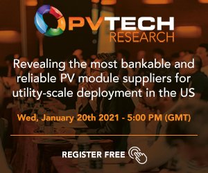 Join us on Wednesday (20th) at 12 noon EST for the low-down on the good/bad/ugly in module suppliers.

Registration is free for this webinar >> bit.ly/2XSkcbC