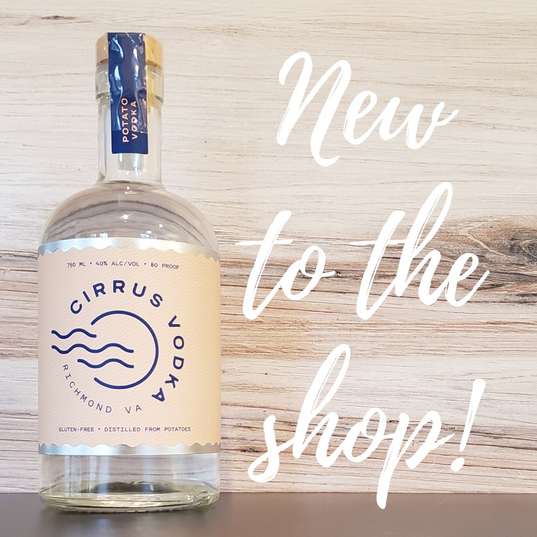 We are open today 1/18! Shop @cirrusvodka &amp; all other necessary provisions for the week ahead🍸Be sure to place orders for delivery by the end of today for delivery on Tues! There will be no deliveries on Wed 1/20. Same day curbside pickup always available!AceBevDC.com