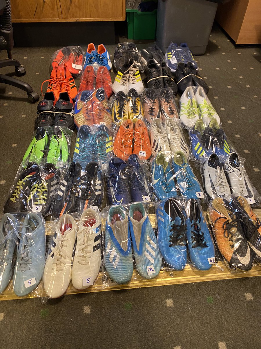 A massive thank you to Denis from No Boots No More. Please could you give him a follow on his page on Facebook page or share this to show the amazing work he does. All our students will now have the correct equipment when taking part in their PE lessons.