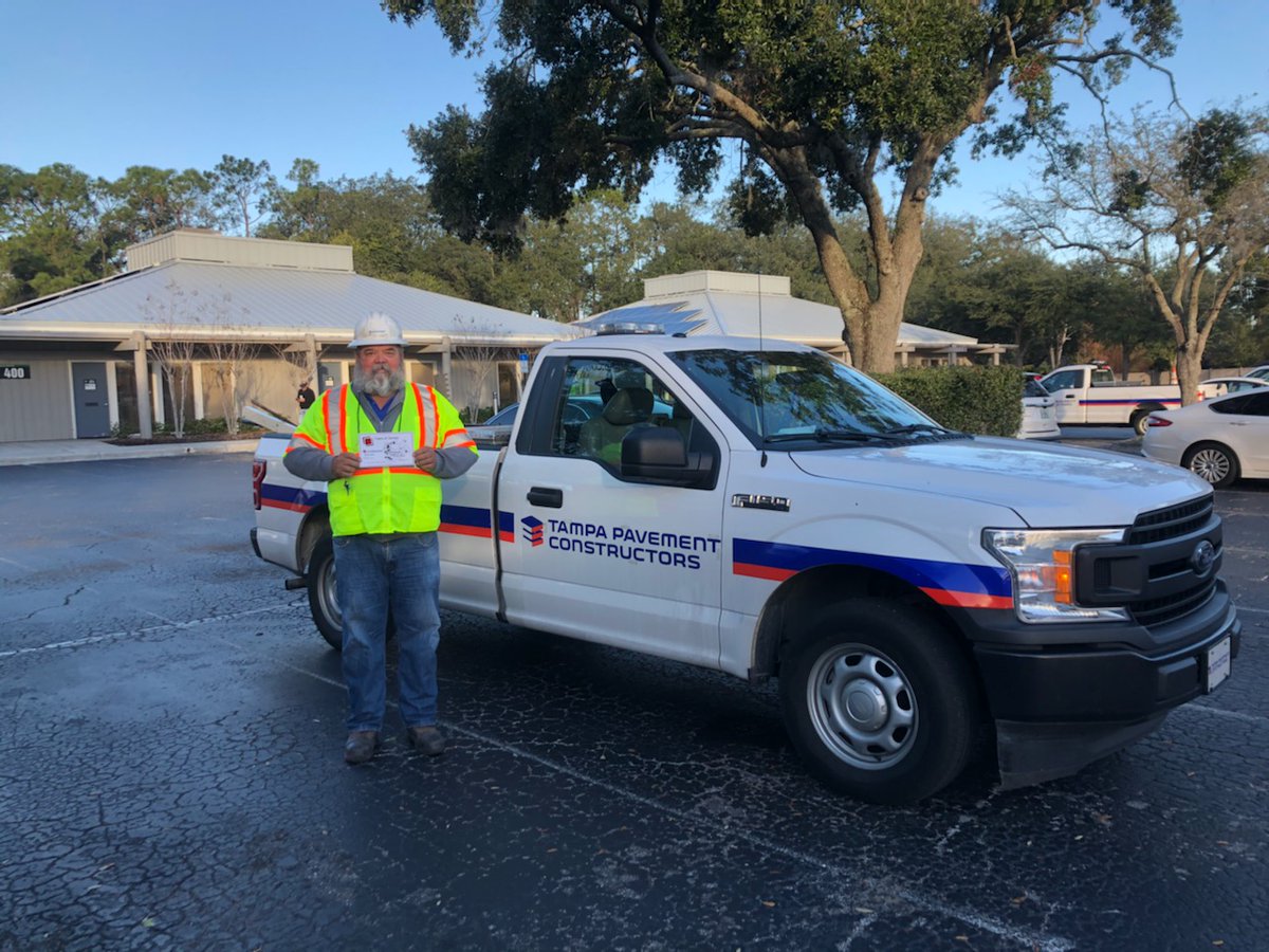 Today marks Barry Tozer's 25th anniversary with Tampa Pavement Constructors and Hubbard Construction! We greatly appreciate your hard work and service over the years. Congratulations on achieving this anniversary with us. #hubbardconstruction #AttitudeandExecution