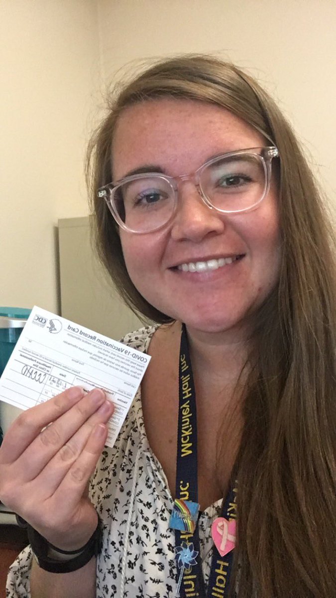 My Hero Monday! Shout out to Sister Kate for helping all of us to push forward by getting the Vaccine! @the_kategrim