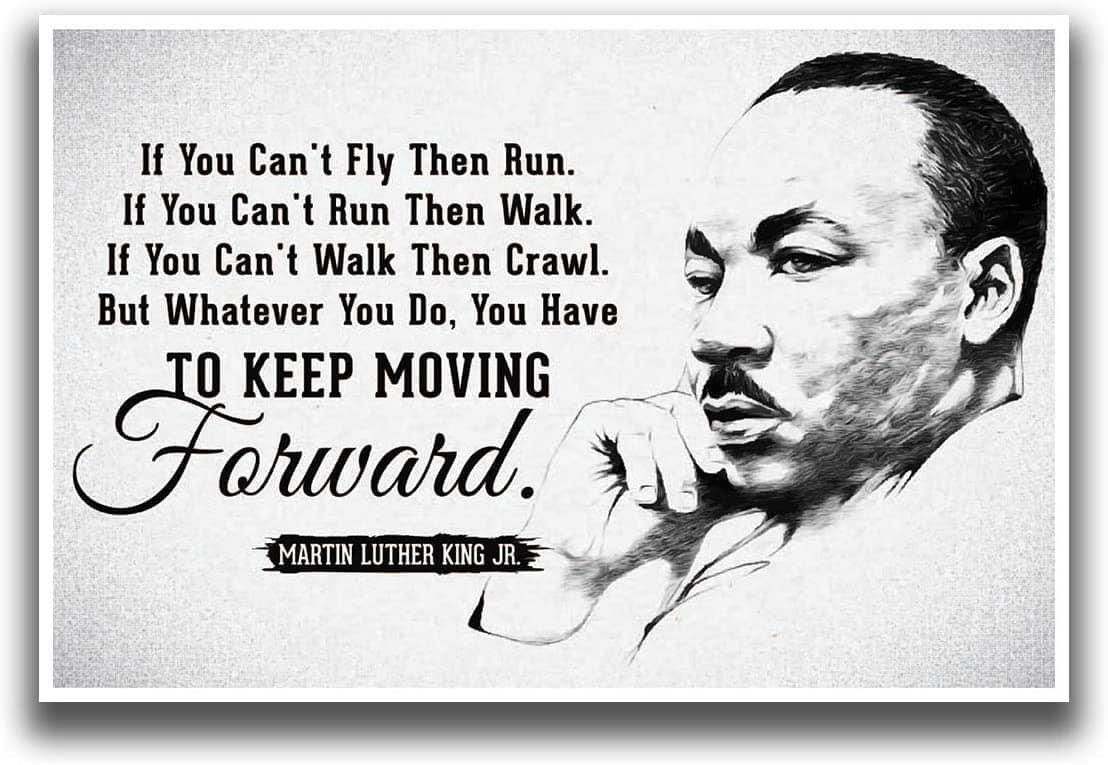 We honor Dr. King today and every day through our relentless efforts to keep moving forward.