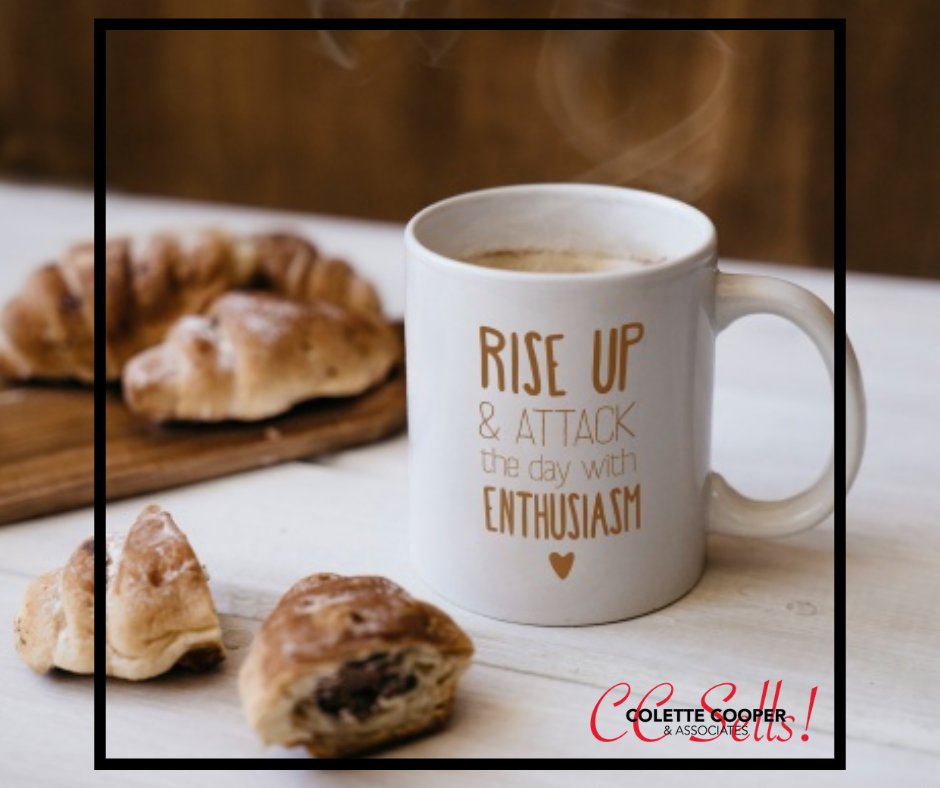 ☀ Rise up and attack the day with enthusiasm!!... After coffee.☕️

☀☕️☀☕️☀
#mondaymotivation #mondaymood #ccsells #colettecooperandassociates #rlpstate
