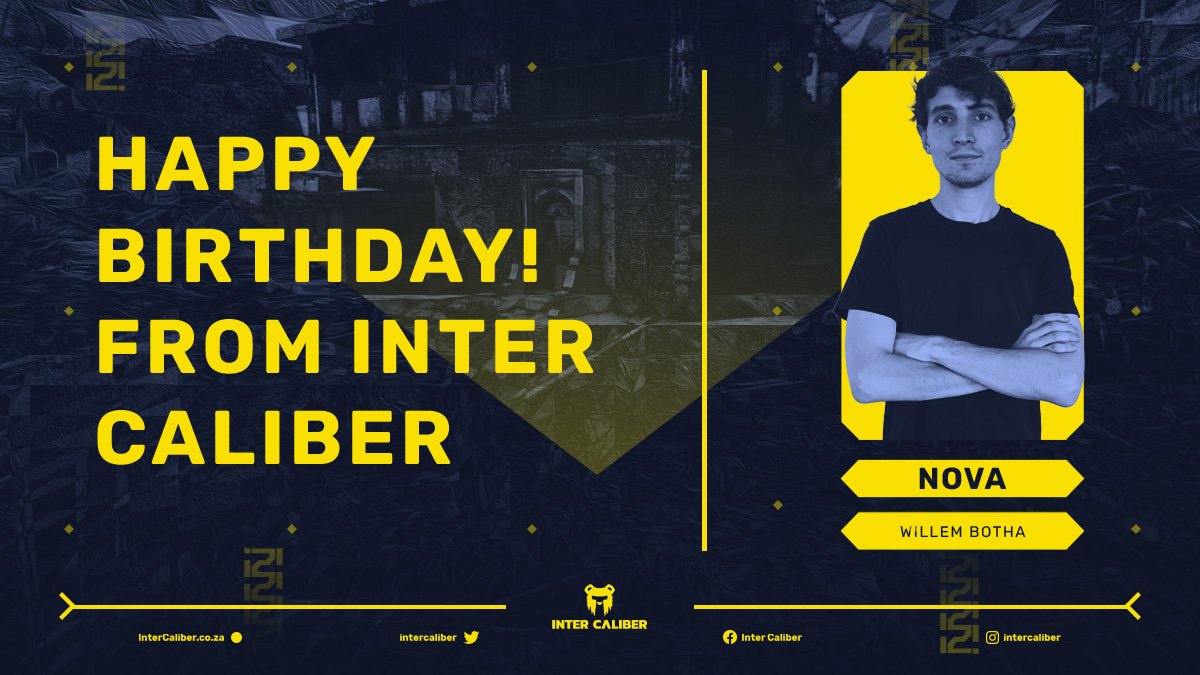 InterCaliber's tweet photo. Happy birthday to @Nova_IC18๐!!
Another rotation around the sun and more street cred to you ๐
#happybirthday #intercaliber #enjoyit https://t.co/iPv7G69gV7 https://t.co/PP2yNG02bA
