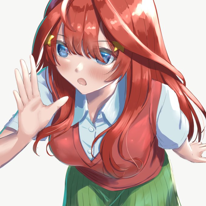 いんすたん兎さんがTwitterに投稿した中野五月(五等分の花嫁)のイラスト。