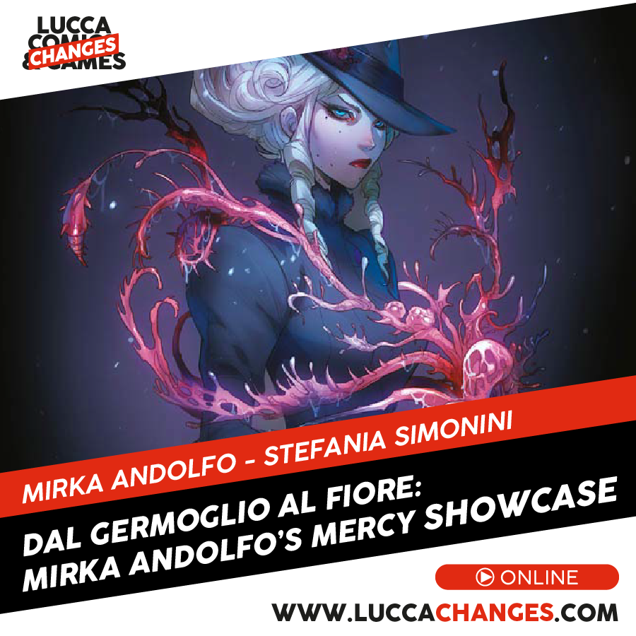 LuccaCandG's tweet photo. A #LuccaChaNGes la super star del fumetto internazionale @Mirkand si racconta e parla della conclusione di Mercy, la sua ultima opera per @PaniniComicsIT, mostrando a tutti il suo incredibile talento.
👉Guardate il video: https://t.co/2jWEUaijua https://t.co/9CdN3BdrMt