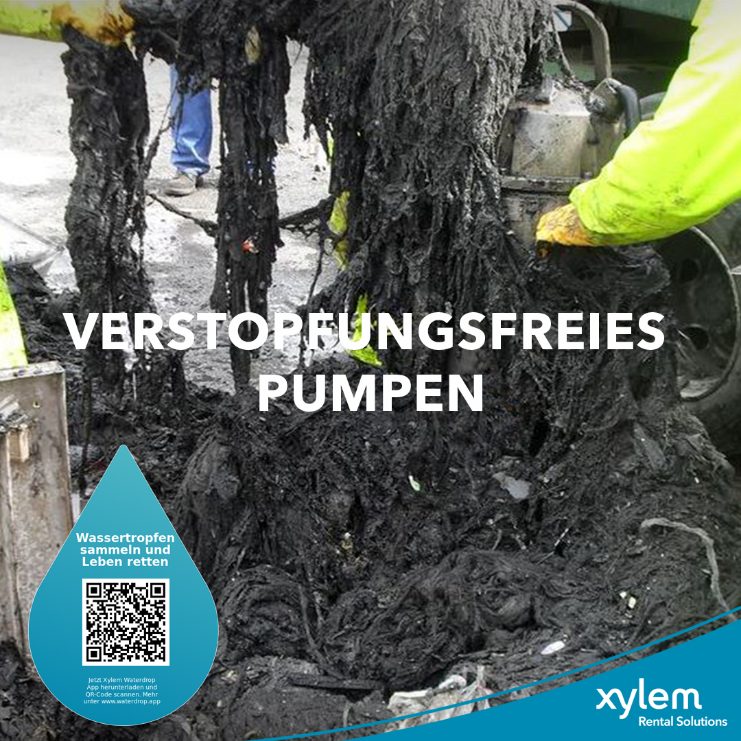 Wussten Sie, dass Papierhandtücher 42 % aller Pumpenverstopfungen verursachen? 
Wir sind hier, um Ihnen mit unseren Produkten zu helfen - unsere Pumpen sind Verstopfungen und weiteren Herausforderungen gewachsen. 
Mehr über unsere Miet-Lösungen: xylem.com/de-de/products…

#Miete