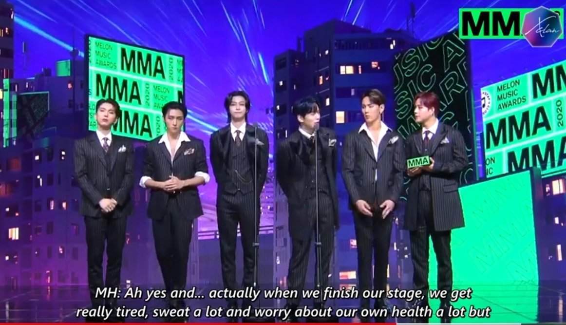201205 MMA2020 Best Performance Award
🐶 Actually when we finish our stage, we got really tired, sweat a lot, and worry about our own health a lot but...
🐶 With this one award, it feels like a reward of our hard works so I feel really happy. https://t.co/Hr1iBCb9k6
