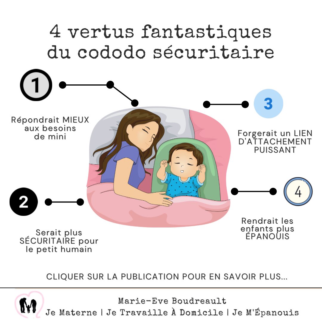JeMaterne's tweet photo. 4 vertus magnifiques du sommeil de proximité avec nos petits humains 👶💖
👉 Pour découvrir: https://t.co/gymrNeE3SP
#jematerne #cododo #famille #enfant #bébé https://t.co/GXLDaSRubM