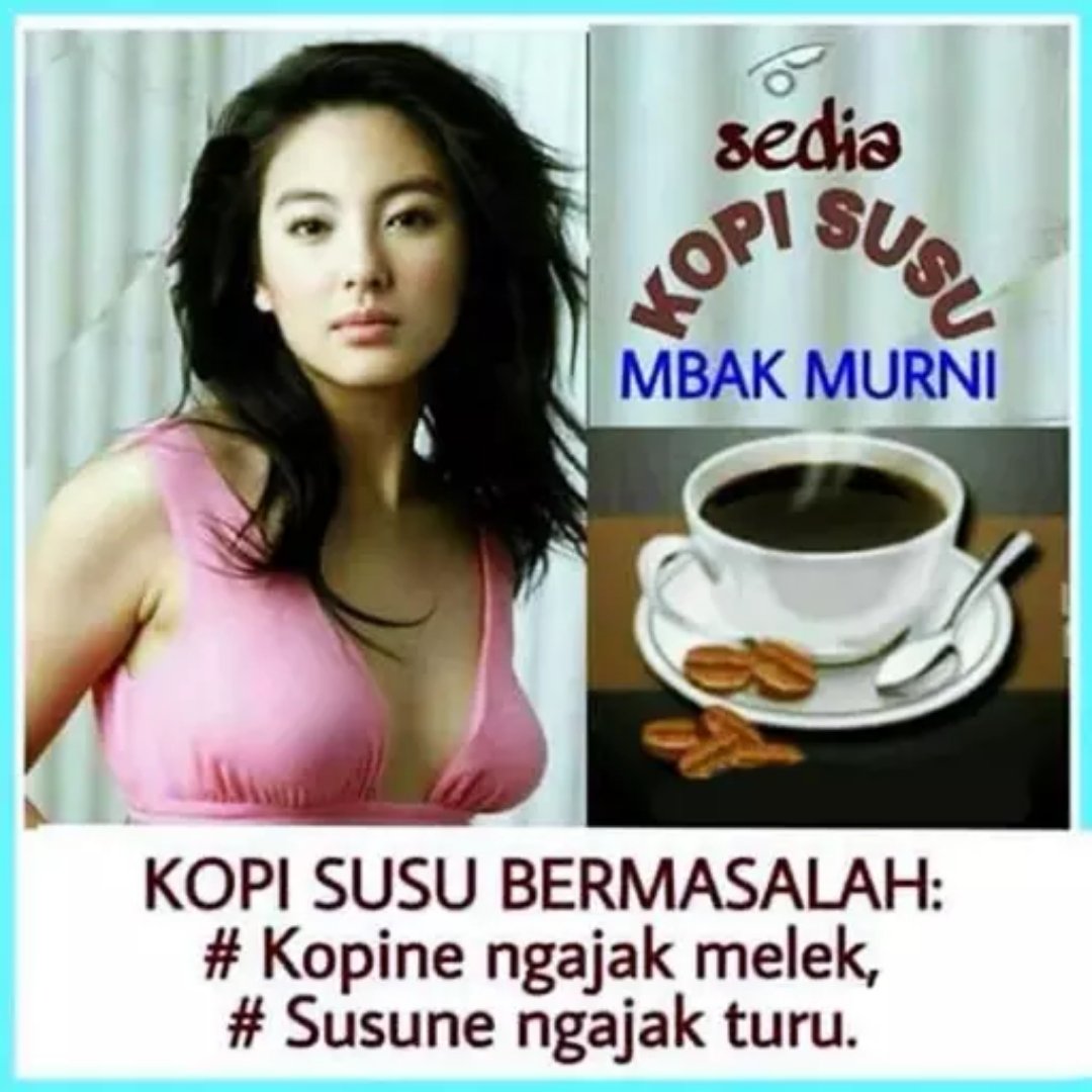 johnnydepp_ok's tweet photo. Kopi Susu Murni

@SalmaBrecht  @CEMpl0k @IndraManik10 @YRadianto @__MV_llestari__ @dehadaud @SeruniPuspaAlam @listy9021 @NEY_4PU3 @KopralCebong @mey98235 @ClioHuey @donarevi @Moringa_blue  @BogaAndis @momcill @Wan9Wong  @Ek4_Puspita  @nara_cempaka @langityang7 @LaylaCanggung16 https://t.co/aEafXuYTsS