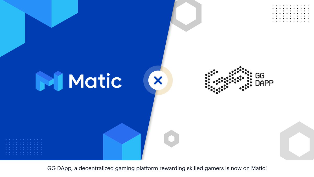 0xPolygon's tweet photo. 1/ 🎮 Developers, players, and Liquidity Providers! Get ready for the Gaming + DeFi ecosystem brought to you by @gg_dapp.

Matic will power the blockchain-based rewards mechanism and staking along with the best UX for both crypto and non-crypto users. https://t.co/9ELqyD57az