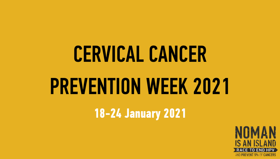 NOMANCampaign's tweet photo. This week is cervical cancer prevention week. Cervical cancer is a preventable disease and we must educate people on how to reduce their risk via HPV vaccination and cervical screening.

#HPV #HPVvaccine #CervicalCancerPreventionWeek https://t.co/aDwmSTnyV9
