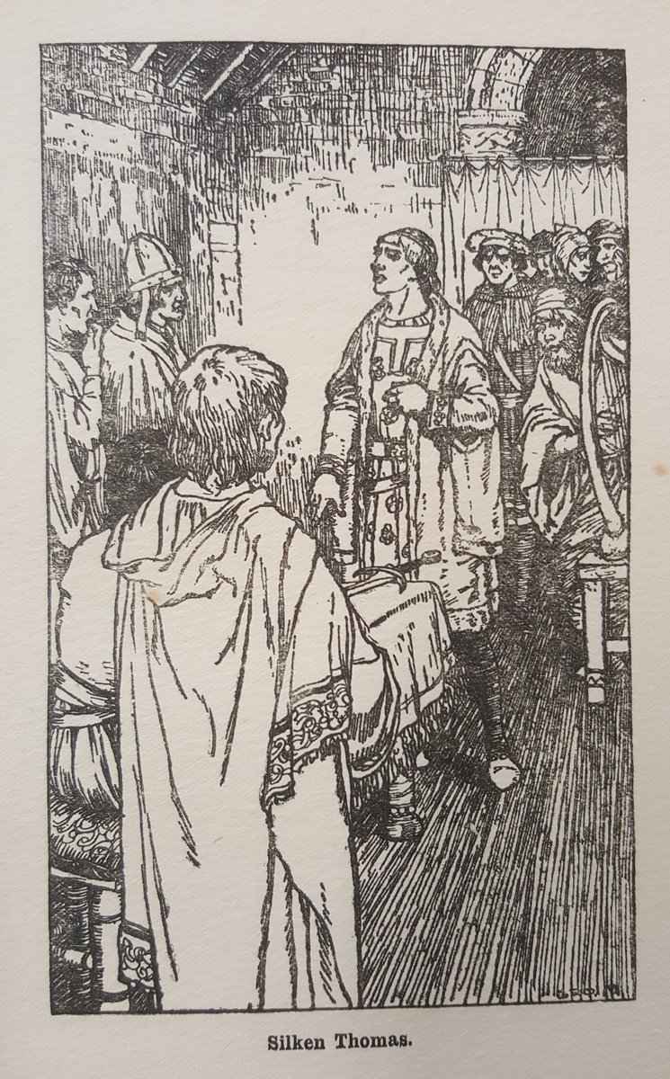 SCA_MULibrary's tweet photo. Silken Thomas died #OTD 3 February 1537. #SilkenThomas #FitzGerald #Rebellion #Kildare @library_MU https://t.co/N4B2vHFSxM