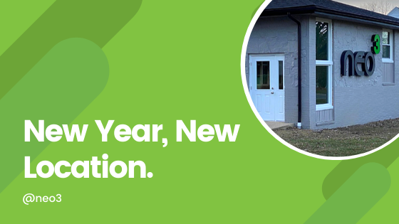 NEO3LLC's tweet photo. New year, new location! neo3 is pleased to announce our office has officially moved to New Middletown, and we’re more than ready to take business to the next level and help our customers achieve their goals this year. https://t.co/nBxPfnAMJq 

#ERPConsultants #neo3 https://t.co/1qok3oS6jm