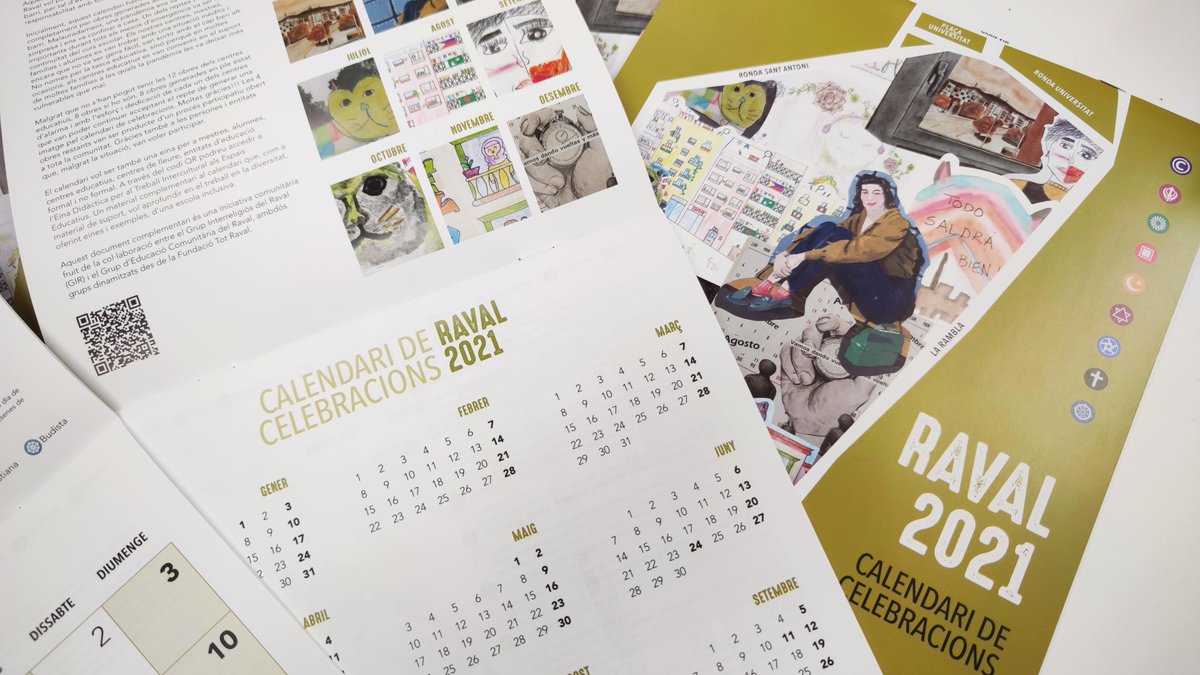 Ja teniu el Calendari de Celebracions del Raval 2021?? Si la resposta és no, encara el podeu venir a buscar a les nostres oficines (Pl. d'Aureli Capmany, 1 baixos) o descarregar-vos-el en pdf a la nostra web en aquest enllaç: bit.ly/37riALz