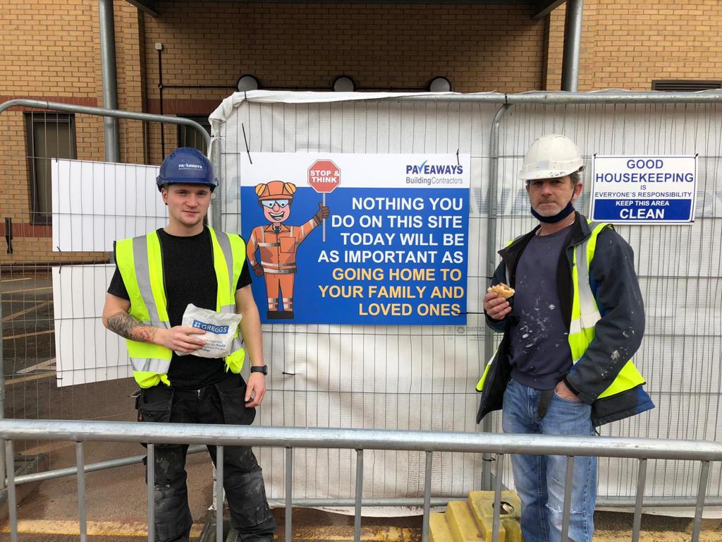paveawaysltd's tweet photo. We don't believe in all that #bluemonday2021 business but just to make sure our team started the day off right, we made a special delivery of breakfast baps to our staff this morning. 

We think they appreciated it!

#bluemondays #breakfast #construction https://t.co/qJLu7FdSn0
