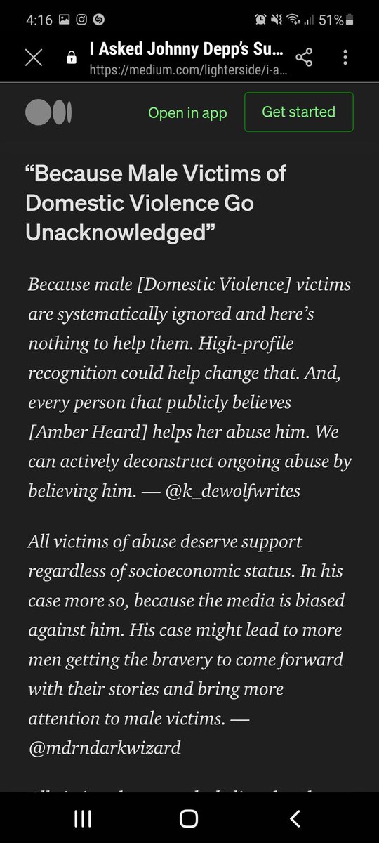 6. Genuine victims of domestic violence are speaking up for Johnny.  #MeToo    #JusticeForJohnnyDepp