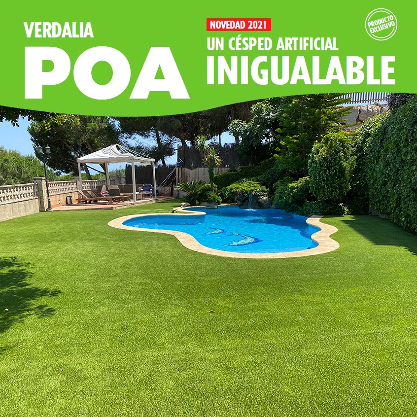 .<a href="/CespedVerdalia/">Verdalia</a>  vuelve a romper esquemas y presenta el nuevo #POA, un césped único con una percepción visual, aspecto y comportamiento sorprendentemente naturales y un rendimiento inigualable. 🍃

No esperes más y renueva tu espacio 👉 cespedartificialverdalia.com 

#Novedad2021