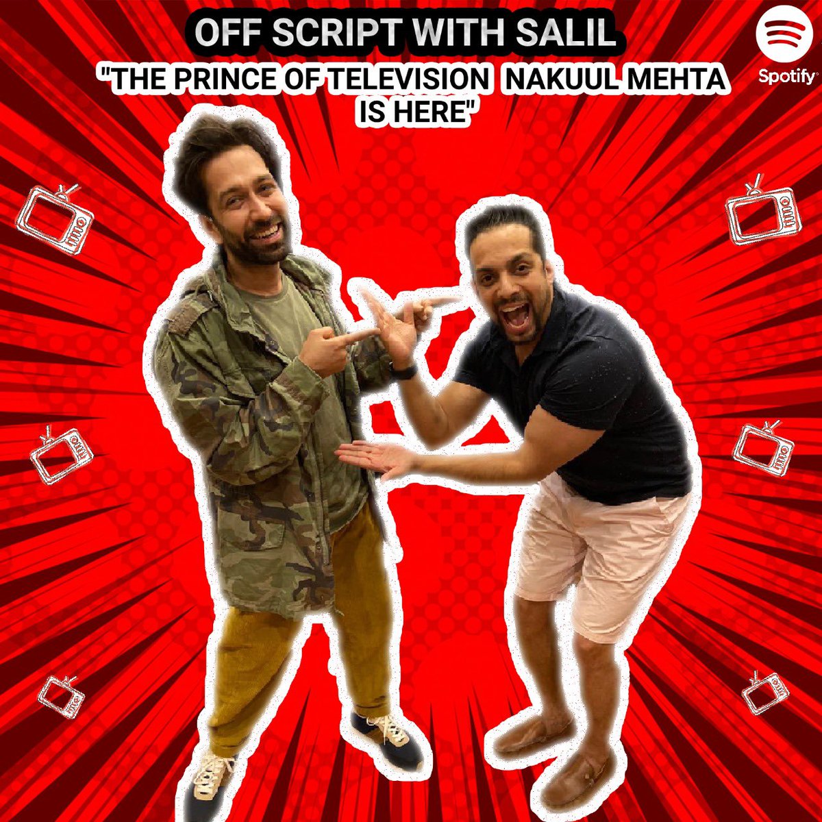 Salilacharya's tweet photo. His “burdaaaay” just went ... so tht this was the perfect “belated gift for our #prince @NakuulMehta
Was one of the highlights of 2020 on @spotifyindia
https://t.co/O5lw5m8Wcp
Guve it a listen #offscriptwithsalil #nakulmehta #podcast #salilacharya https://t.co/Vioaid8euG