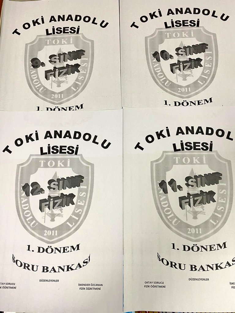 TokiLisesi's tweet photo. Ders öğretmenlerimizin emekleri ile hazırlanan  tatil test kitabı 9,10,11 ve 12.sınıf öğrencilerimizin kullanımına sunulmuştur. Öğretmenrimize teşekkür ederiz.👏 @yuksekova_mem @canl_servet @Hakkari_MEM @BilalGur30 https://t.co/wBrO8tGScM