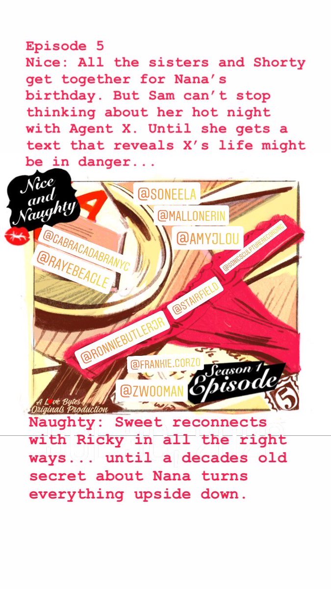 LoveBytesOrig's tweet photo. Soft release is happening ππΎ We are so excited for the world to hear NICE AND NAUGHTY, a bit of romance, a bit of erotica, AND a recipeπ₯Full season avail on Audible Apple Scribd, Kobo, GooglePlay and Chirp. Add a little #HeartHeatNHumor to your day π₯π₯π₯#niceandnaughtyseries π https://t.co/6Q2EIpdtXw