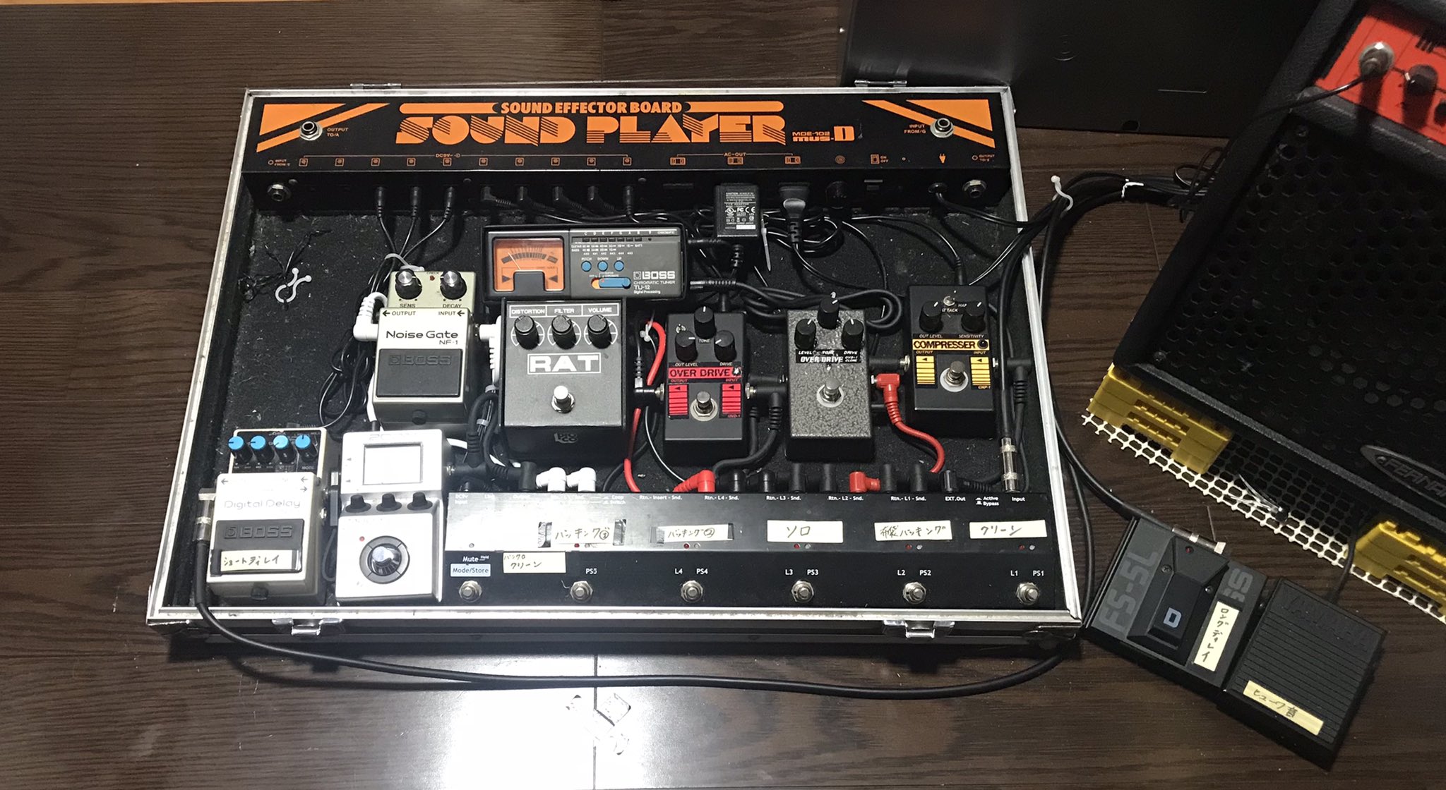 ☆1点もの☆ 4IN1エフェクター GIGS DRIVER （検索用語 BOOWY