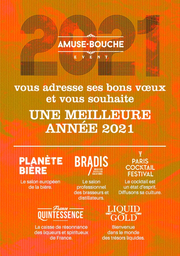 ✨ L'équipe d'Amuse-Bouche vous adresse ses bons voeux et vous souhaite une meilleure année 2021 🎊