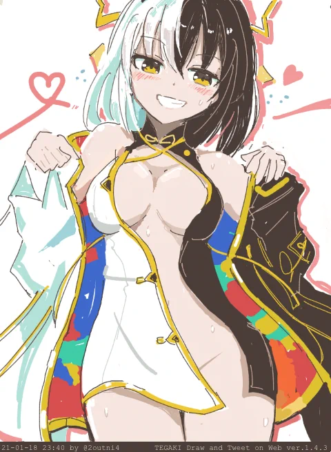 玉手箱という名の衣装解き放ちたい 指宿おとめ #駅メモファンアート #tegaki_dt 