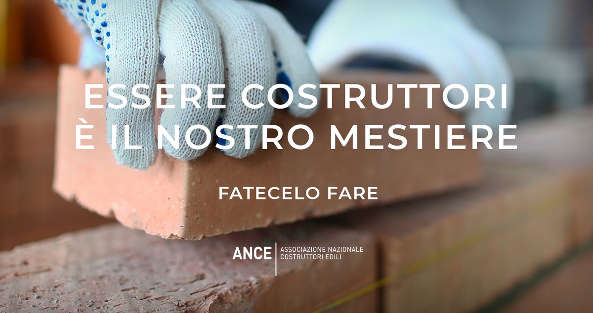 ancenazionale's tweet photo. Costruire non è un mestiere per tutti. Lasciatelo fare a noi che lo sappiamo fare meglio. 
#costruttori https://t.co/JbD9RaMxct