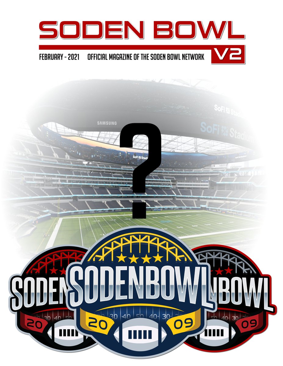 SS0DEN's tweet photo. Soden Bowl Magazine V2 is in production - who should be the cover boy. Last issue was @soden_kylo - Should be published mid-February..

#SodenBowl #XboxSeriesX https://t.co/EHN1ZTJTPn