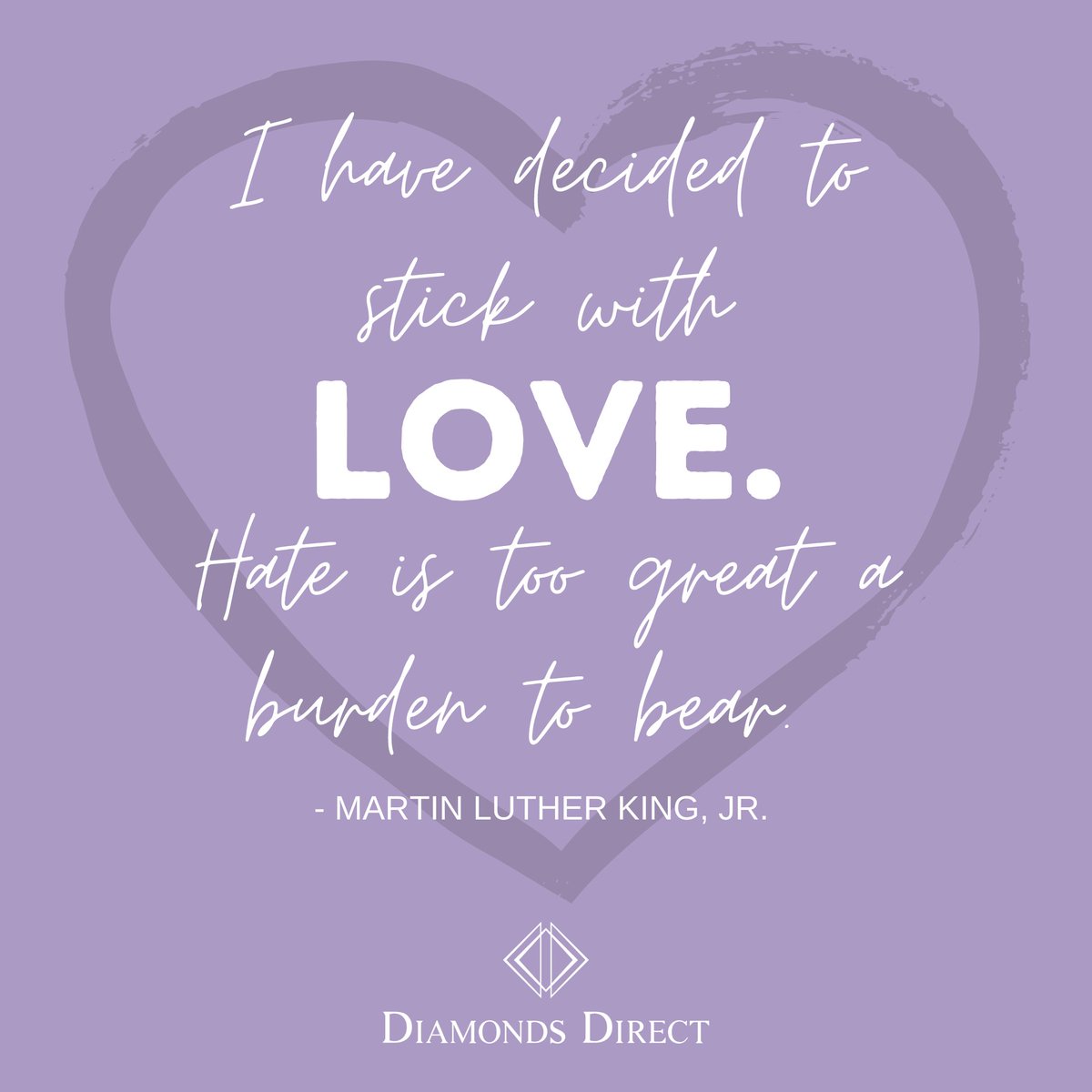 Today we honor and celebrate the life of Dr. Martin Luther King, Jr. His activism and leadership inspires us all to be better, to be kind, and to always love one another.💜
#MLKday #service #unity