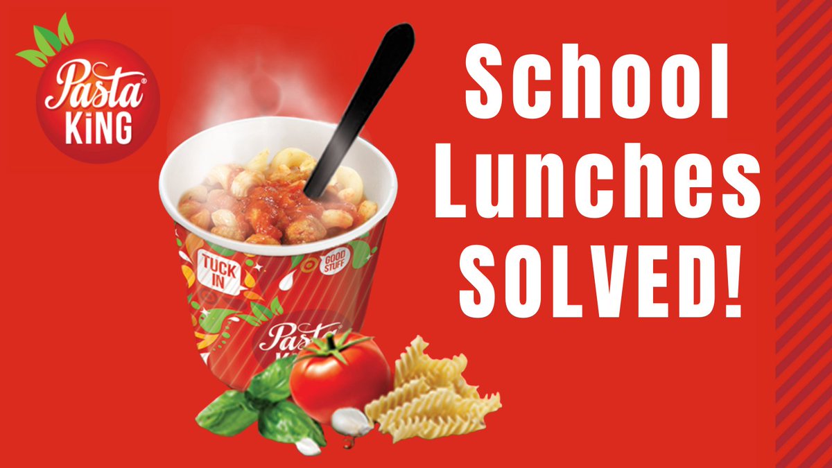 PastaKingUK's tweet photo. At Pasta King we recognise the need to provide diverse, nutritious options for school meal boxes.

We have developed single and two-portion pouches of pasta sauces in 300g and 500g portion sizes, suitable for home use.

#PastaKing #SchoolLunches #SchoolMeals https://t.co/CQSCmwN4aX