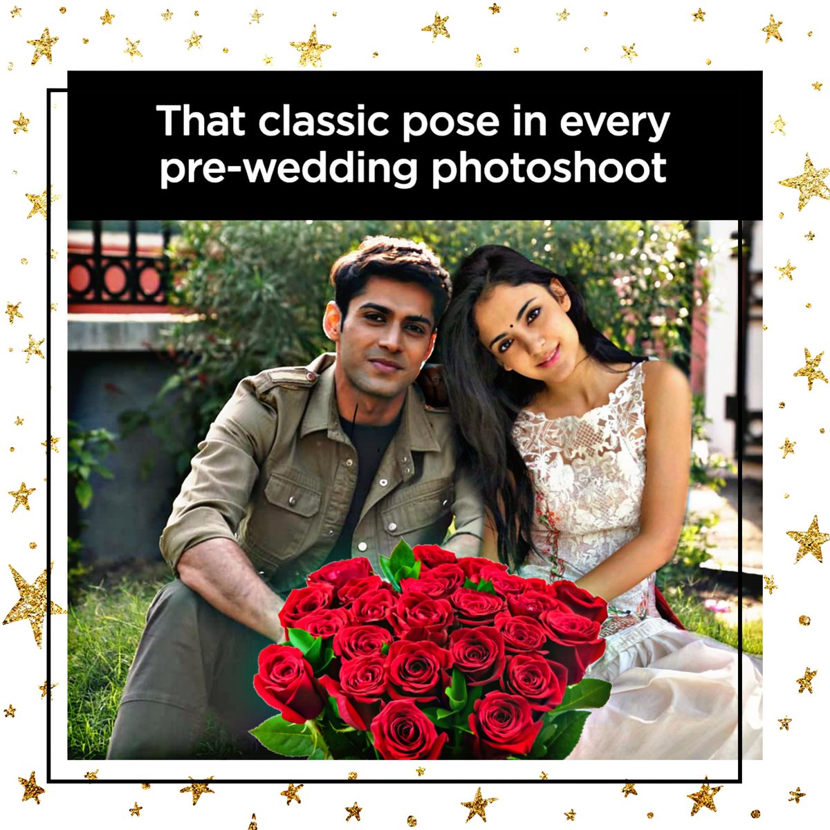 Here are creative ideas for an exotic pre-wedding shoot