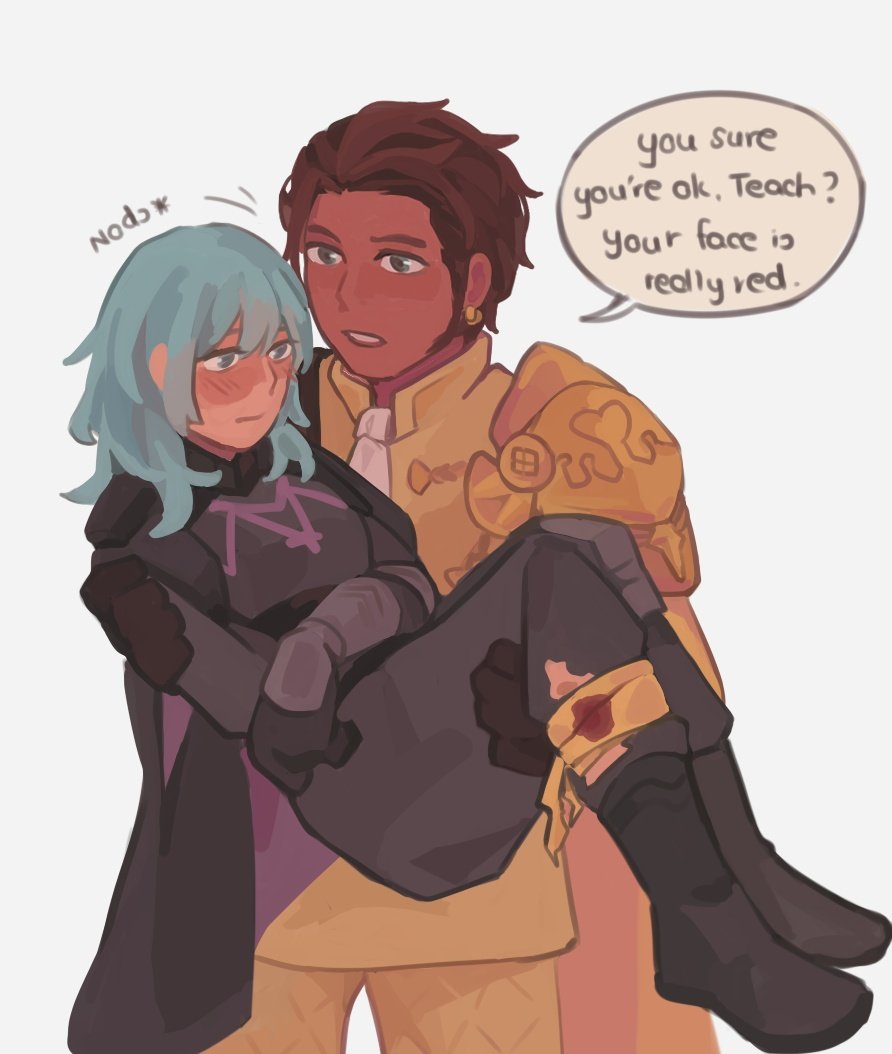 Well, well, well how the turn tables...

#FireEmblemThreeHouses #FE3H #FE風花雪月 #クロレス #Claudeleth 