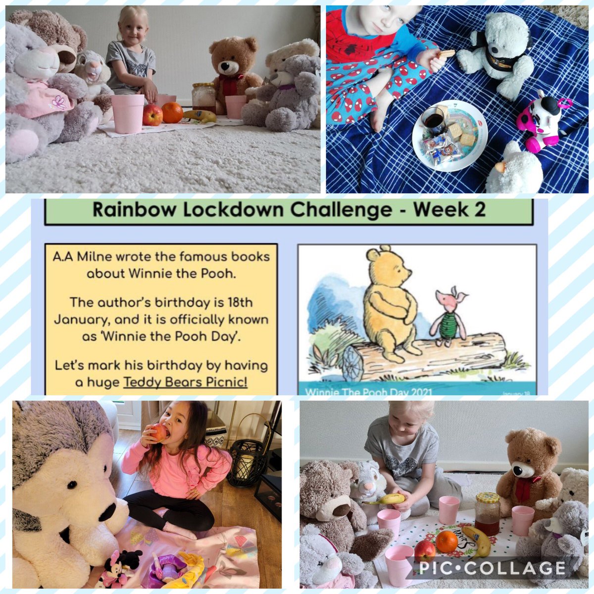 Some lovely picnics from today! 😆🐻🧺 #WinnieThePoohDay <a href="/GarstonCE/">GarstonCE</a> <a href="/mrswain7/">mrswain</a> <a href="/RainbowEduMAT/">Rainbow Education MAT</a>