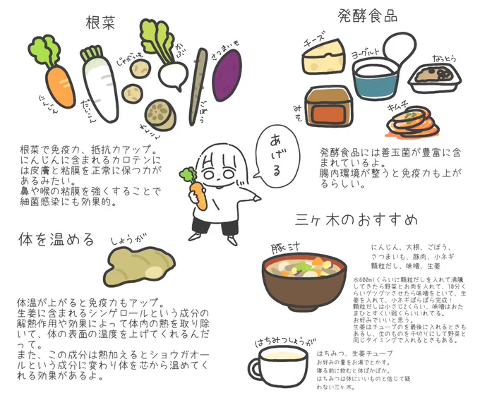 体調にお気をつけて? 