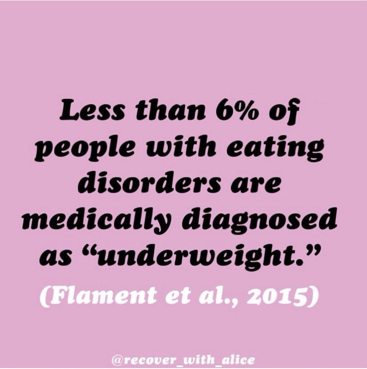 aliciawrd's tweet photo. TW? This is so important and not discussed enough: EDs are mental, not physical!! ✨ https://t.co/KCYjMSvVgR